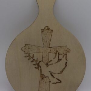 Peace dove on the cross