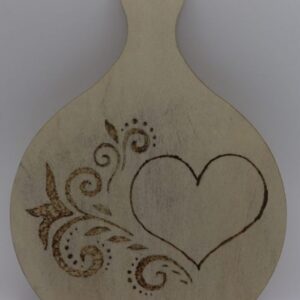Spoon plaque with Heart