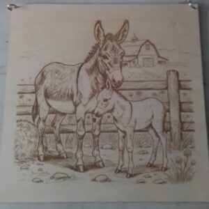 A large plaque